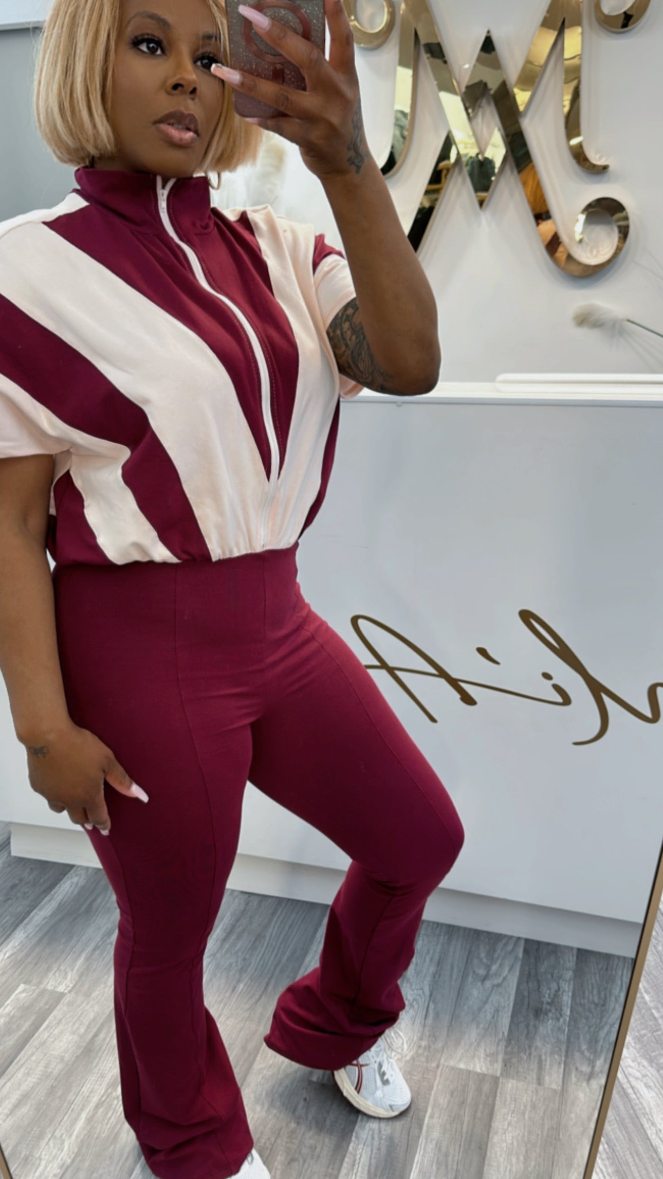 Lex Jumpsuit (burgundy)