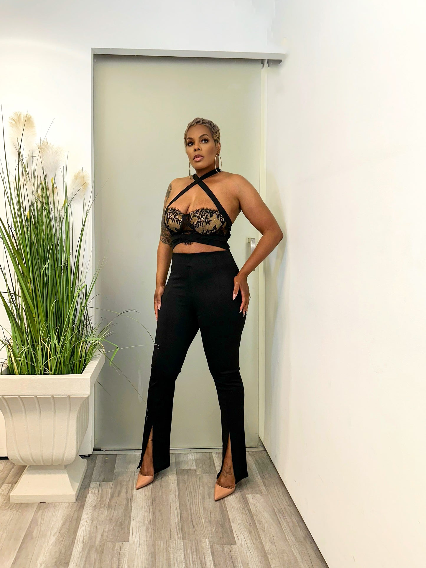 Strapped & Laced Jumpsuit