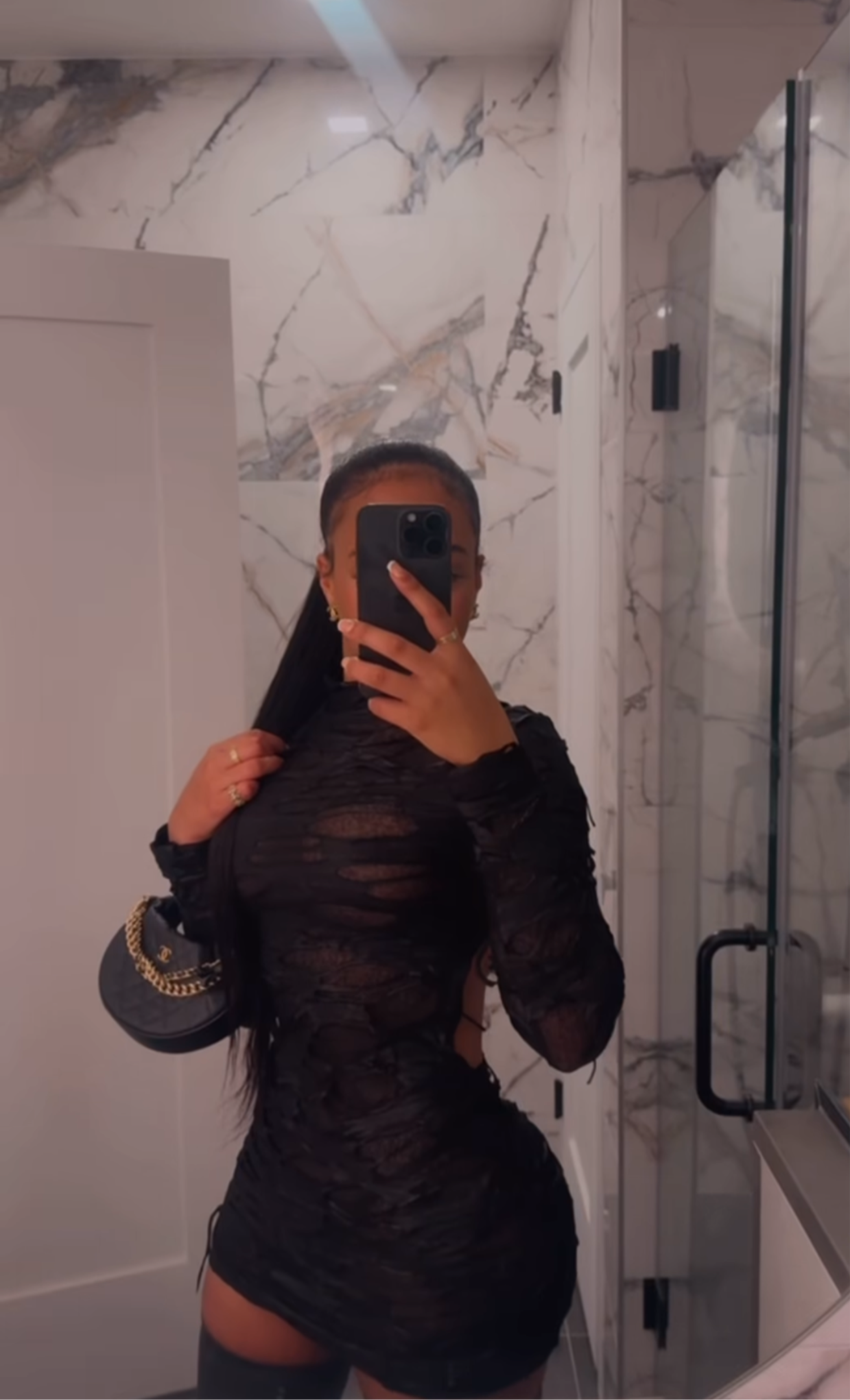 Sheek Black Dress