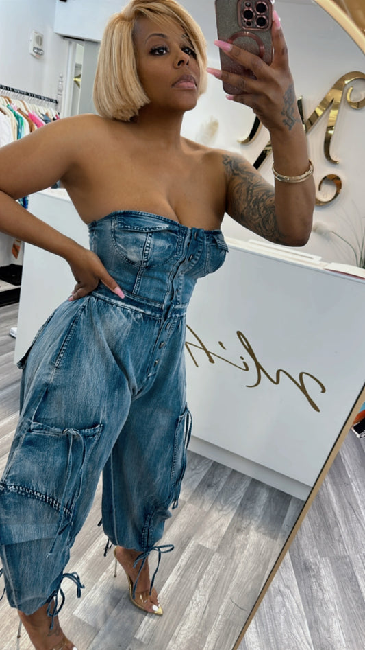 Off The ShoulderJumpsuit