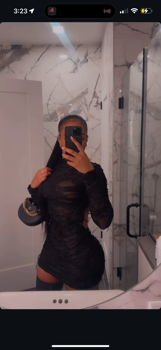 Sheek Black Dress