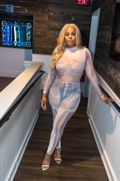 Sheer Body Jumpsuit
