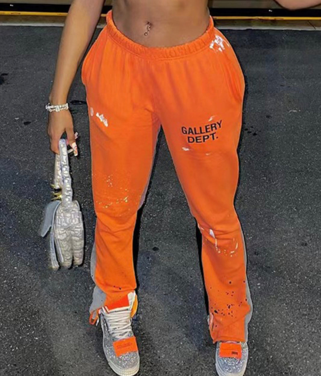 Gal Joggers Orange